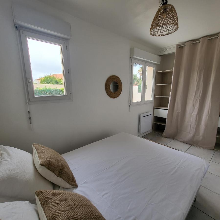 Bel Appartement Avec Jardin De 30M2 , Climatise Avec Parking Et Arrivee Autonome Cabestany Exterior foto