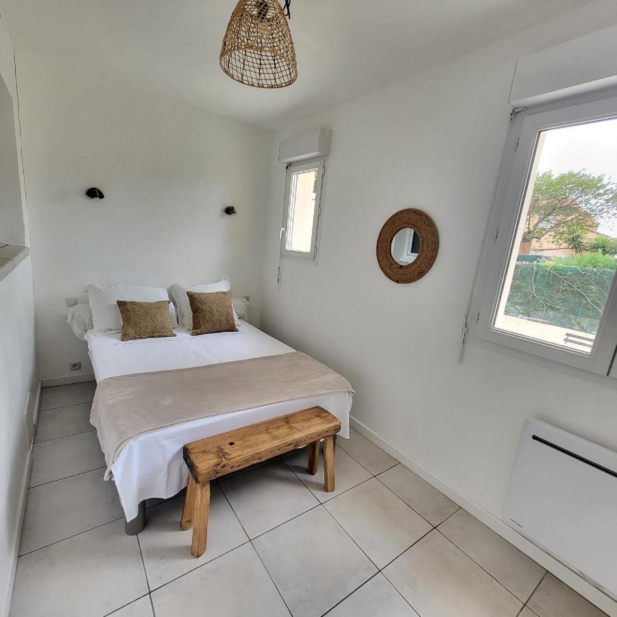 Bel Appartement Avec Jardin De 30M2 , Climatise Avec Parking Et Arrivee Autonome Cabestany Exterior foto