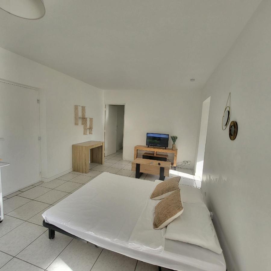 Bel Appartement Avec Jardin De 30M2 , Climatise Avec Parking Et Arrivee Autonome Cabestany Exterior foto